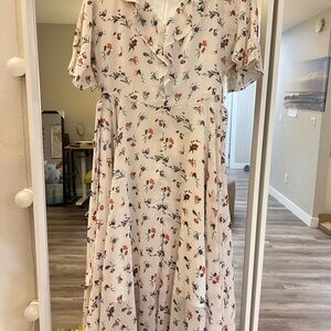 Efeni Floral Print Women's Dress